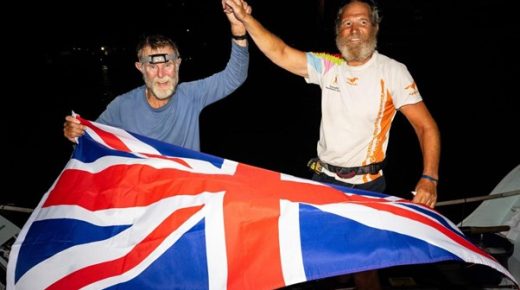 Catz boatman sets new record for crossing Atlantic